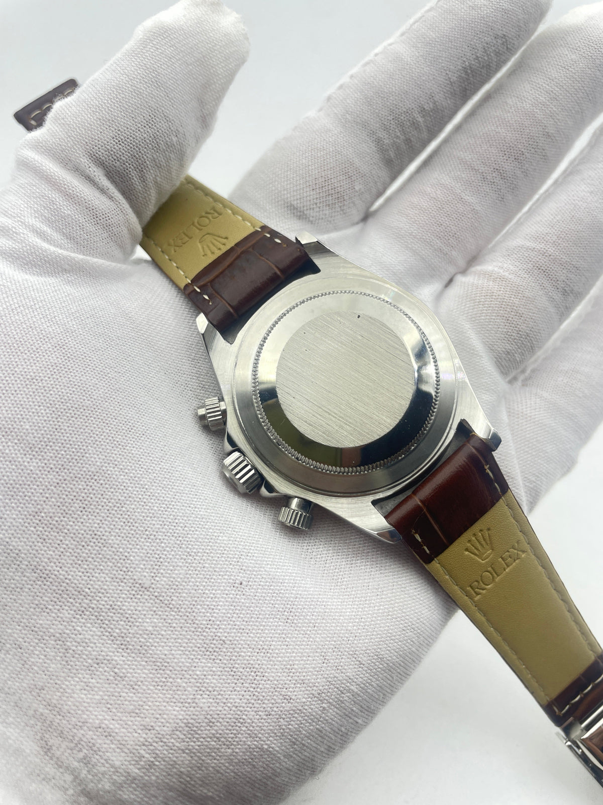 Rolex Cosmograph Daytona 40 White Gold White Dial Ref.116519