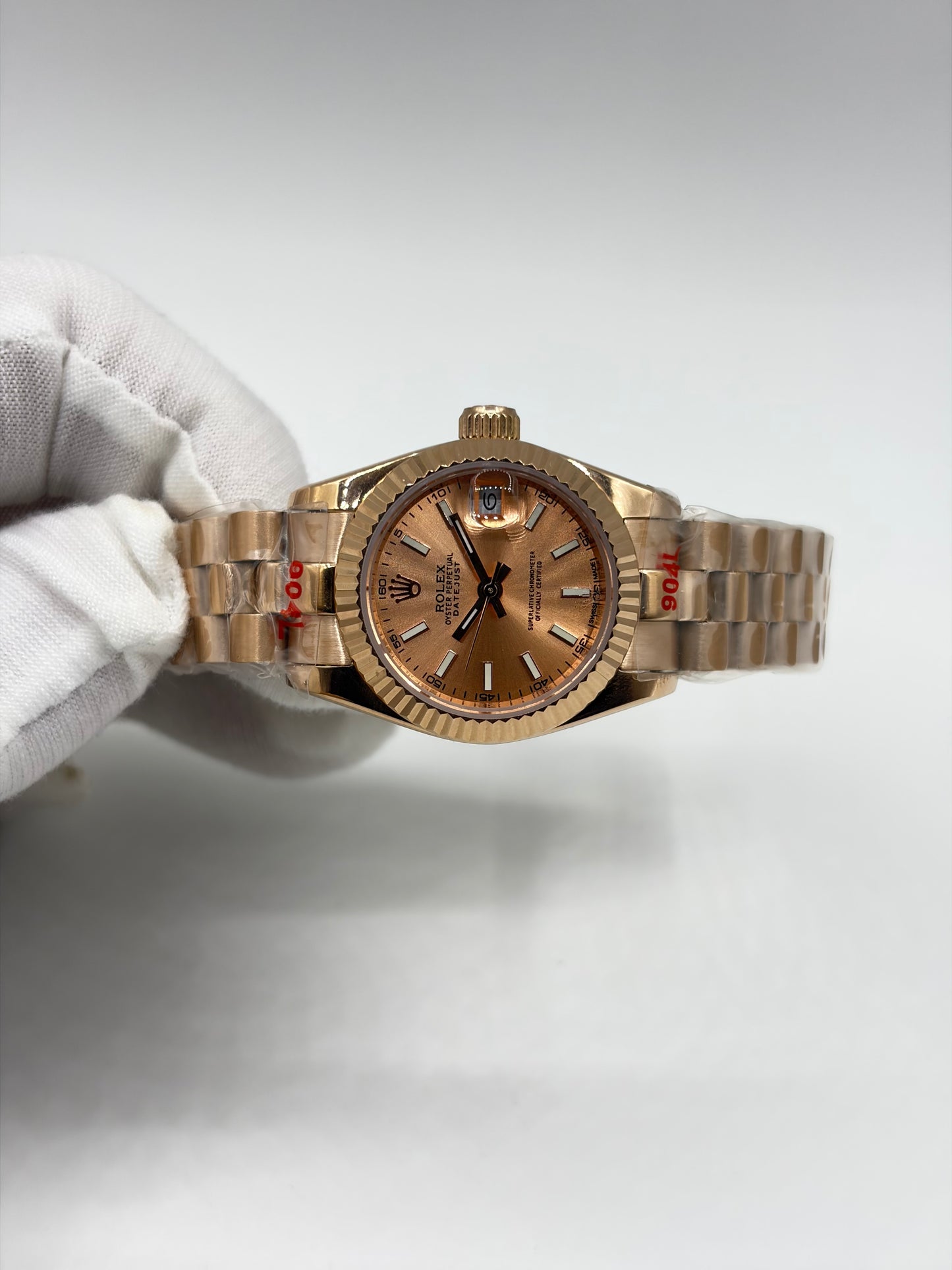 Rolex Lady-Datejust 26 Yellow Gold Champagne Index Dial Ref.179178