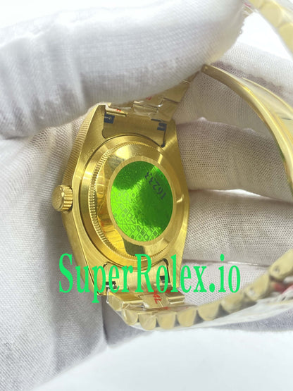 Rolex Day-Date 36MM Yellow Gold Blue Roman Dial Ref.18238