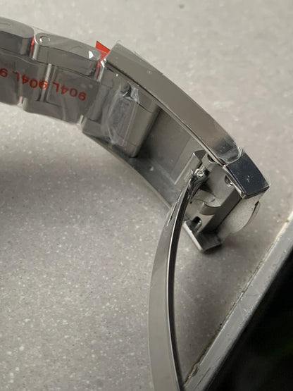 EW FACTORY 1:1 Rolex OYSTER PERPETUAL CORAL RED DIAL 41MM Asian A3230