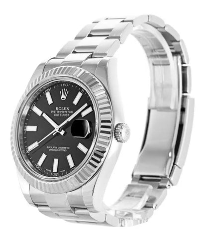 Rolex Datejust 116334 41mm Black Dial