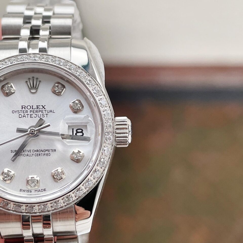 Rolex Datejust 31mm 278273 YG/SS White Dial Diamond Bezel