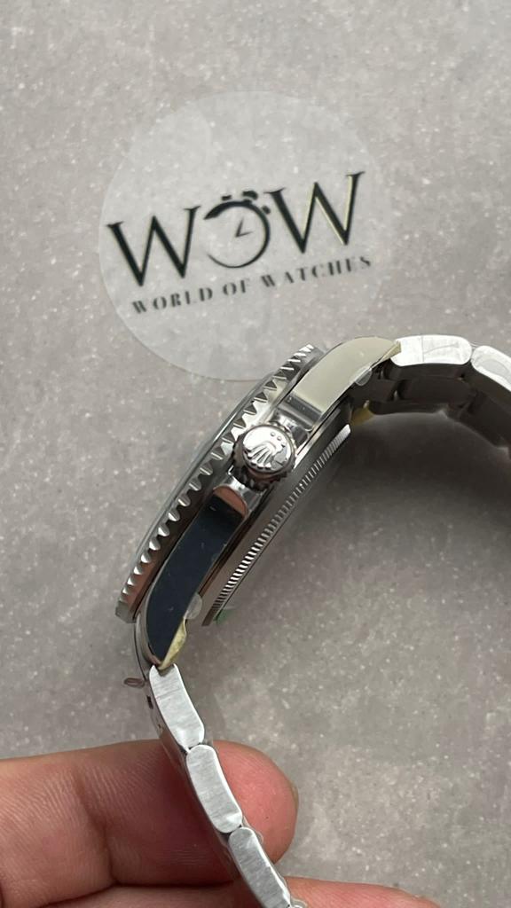 ARF FACTORY 1:1 Rolex Submariner 'Kermit' 16610LV 904L SS Black Dial SH3135