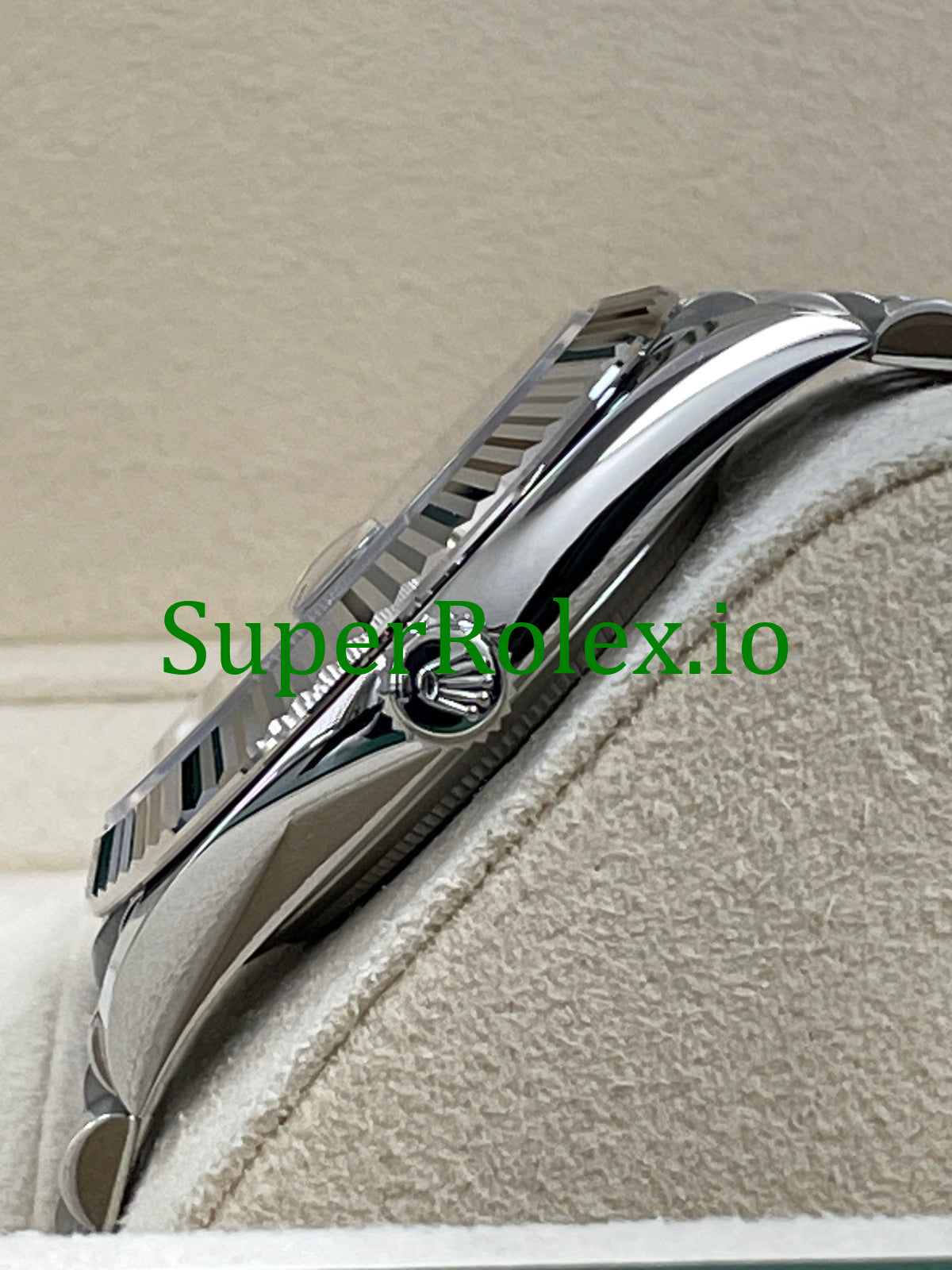 Rolex Datejust 41 White Gold Bright Blue Motif Dial Ref.126334