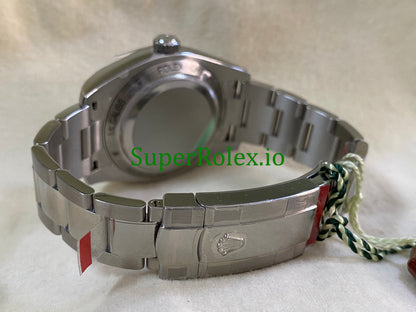 Rolex Milgauss Ref.116400 - M serial - White Dial u0026 Orange Accents