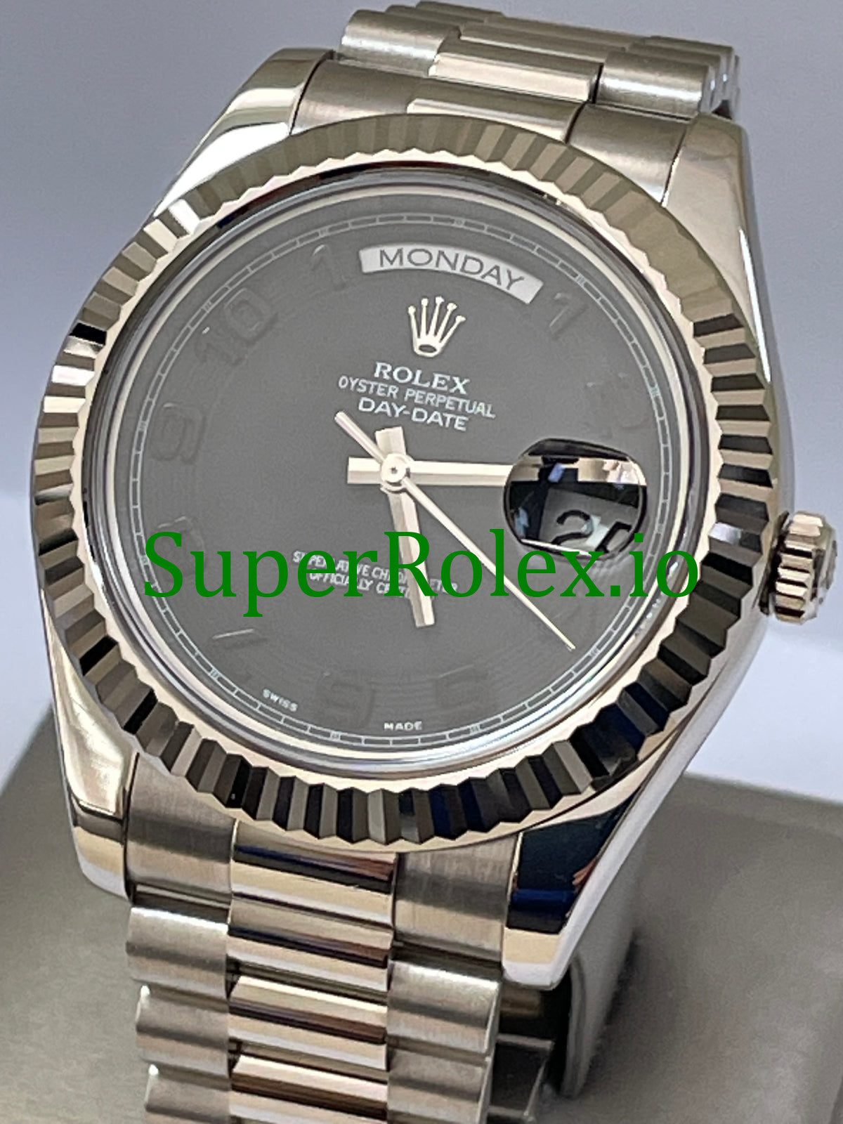 Rolex Day-Date II 40MM White Gold Ref.218239