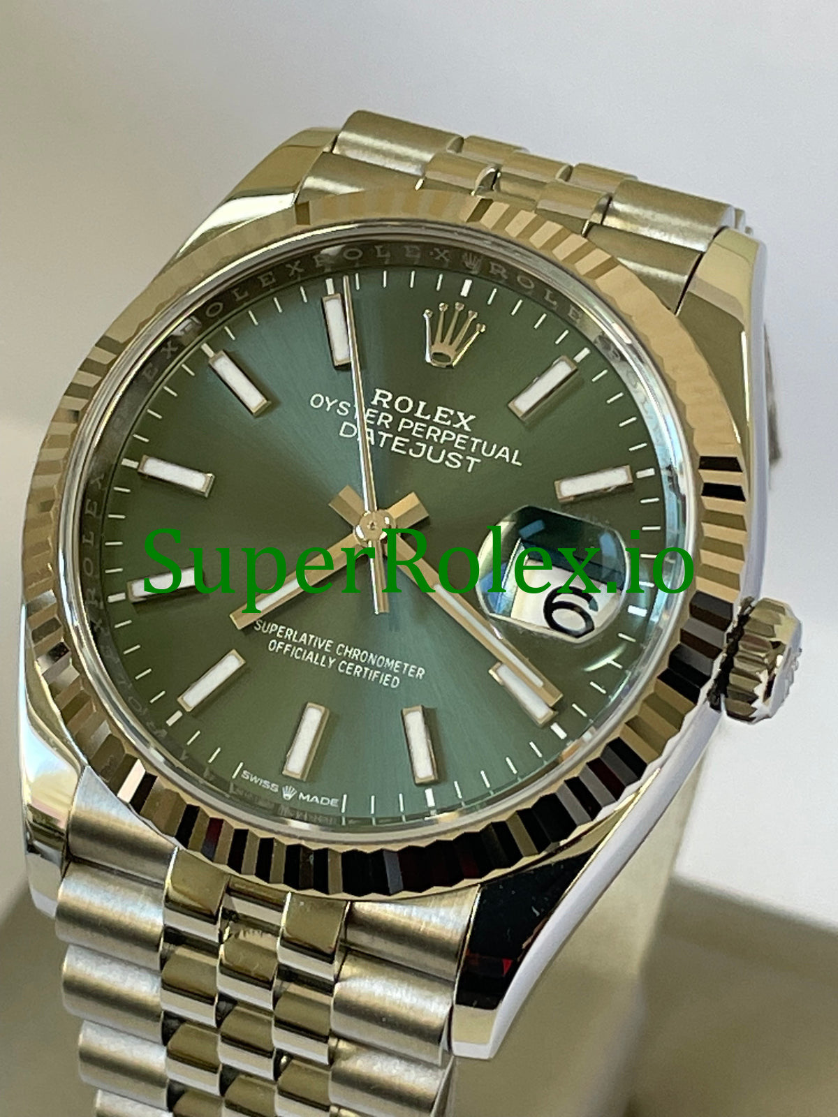 Rolex Datejust 36 Steel Mint Green Dial Ref.126234