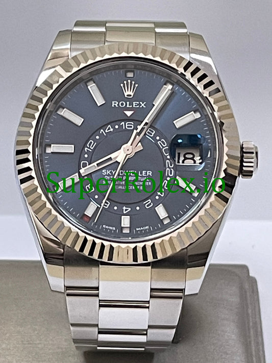 Rolex Sky-Dweller White Rolesor Ref.326934 - Blue Dial
