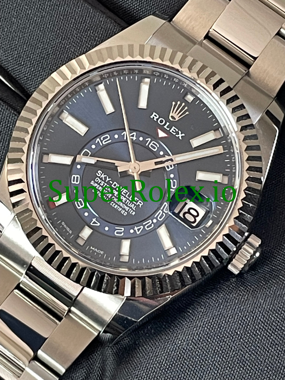 Rolex Sky-Dweller White Rolesor Ref.326934 - Blue Dial