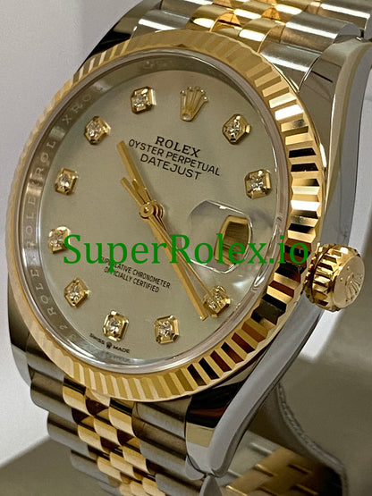 Rolex Datejust 36 Steel and Yellow Gold Ref.126233