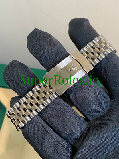 Rolex Datejust 41 Steel and White Gold Ref.126334