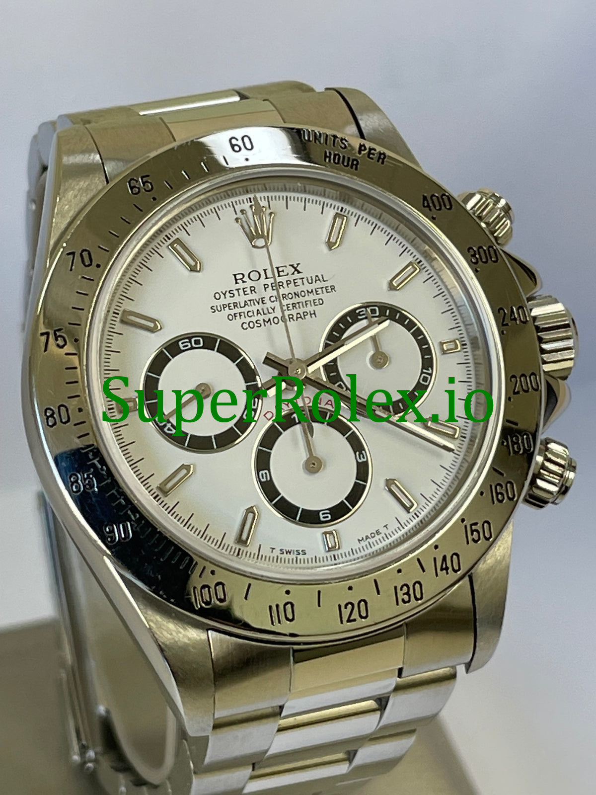 Rolex Cosmograph Daytona 40MM Zenith White Ref.16520